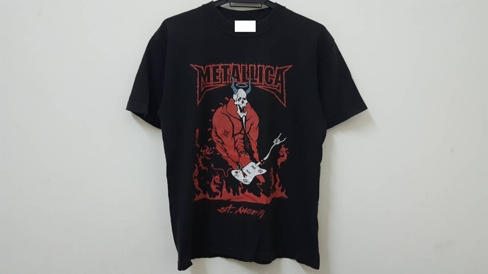 00s METALLICA St Anger Album Promo Eric Pigors Artwork T Shirt
